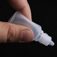 (30ml) White Plastic Dropper Bottles w/ Cap - Travel & Home