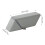 (Gray) Silicone Pencil Holder - Large Capacity Organizer 2