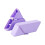 (Purple) Silicone Pencil Holder - Large Capacity Organizer 4