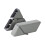 (Gray) Silicone Pencil Holder - Large Capacity Organizer 4