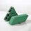 (Green) Silicone Pencil Holder - Large Capacity Organizer 4