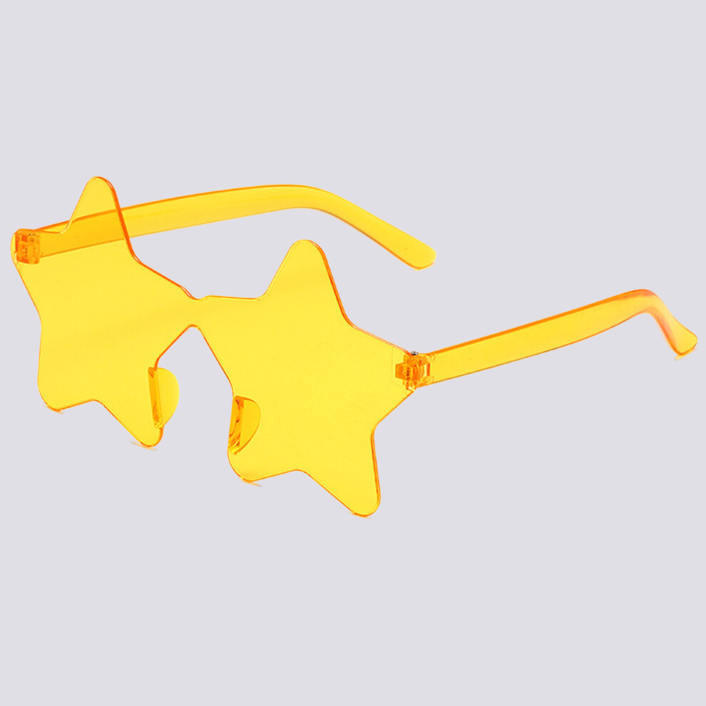 Dachuang Beauty Dark/Yellow ( Yellow) Kids\' Party Glasses - Trendy Star Eyewear