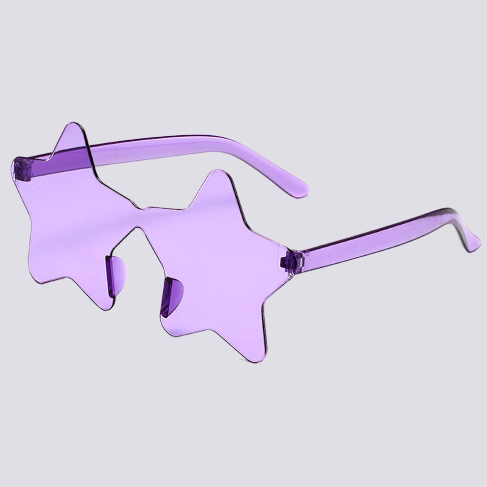 Dachuang Beauty Purple (Purple) Kids\' Party Glasses - Trendy Star Eyewear