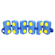 (Yellow wave ball medium size) Adult Swim Belt - Adjustable Foam Pool Training Aid