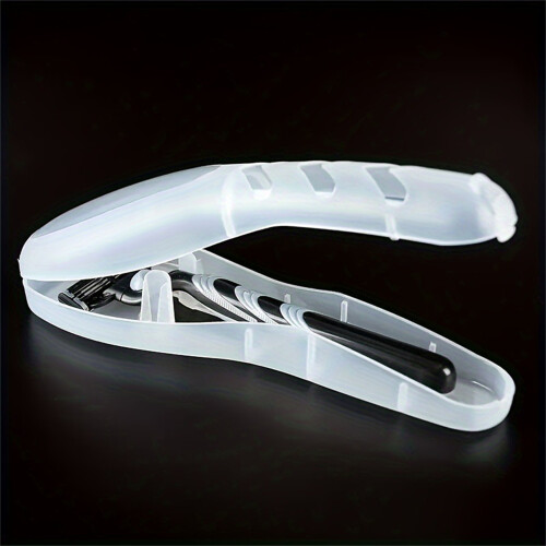 (Transparent) Gillette Razor Holder - Waterproof Travel Case 1