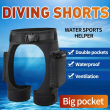 Men\'s 2mm Neoprene Wetsuit Pants for Diving & Surfing
