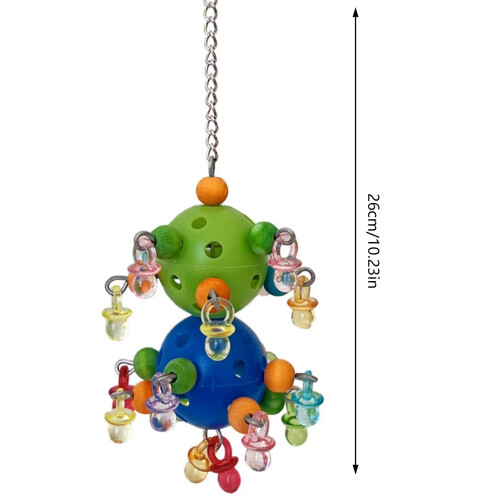 (Bagged) Colorful Bird Chew Toys for Cage 1