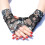 (Light Blue) Summer Lace Gloves for Wedding & Party 2