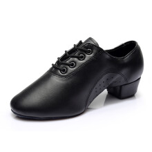 (Adult) Men\'s Mid-Heel Ballroom Dance Shoes