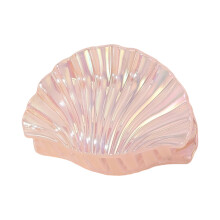 (Pink) Strong Hold Gradient Claw Clips for Women & Teens