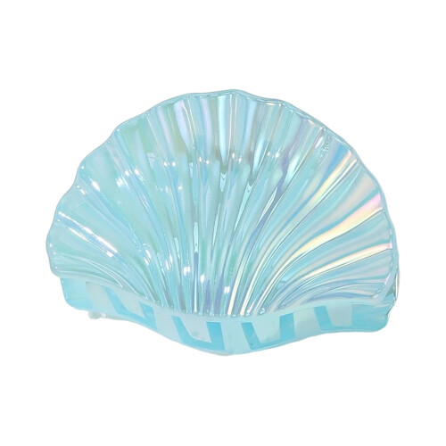 (Blue) Strong Hold Gradient Claw Clips for Women & Teens