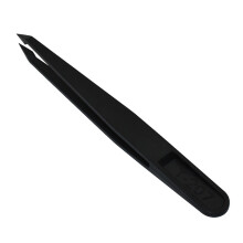 (Plastic 207) Delicate Electronic Repair Tweezers Thickened Body and Sharp Tips Tweezers for Mobile Phone Laptop Tablet