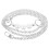 Silber Perlen Handtasche Kette Strap DIY Tragbar 1