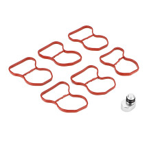 Diesel Swirl Flap Kit for N57 N57S E90-E93 F07 F10 F11 Aluminum Rubber