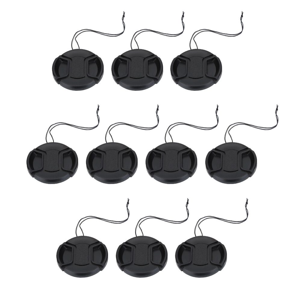 Lens Cap With Lens Cap Leash Hole Design, Protects From Water Dust And Scratches, Easy To Put On And Take Off With Center Pinch Action, Hangs Secure 9365509858622