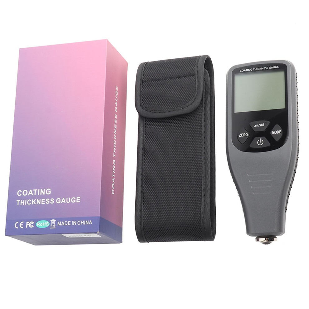 High Reliability Coating Thickness Gauge Tester Using Eddy Current Principle For Non-Ferrous Metal Inspection, Precision Instrument With Backlit Lcd 9365509859735