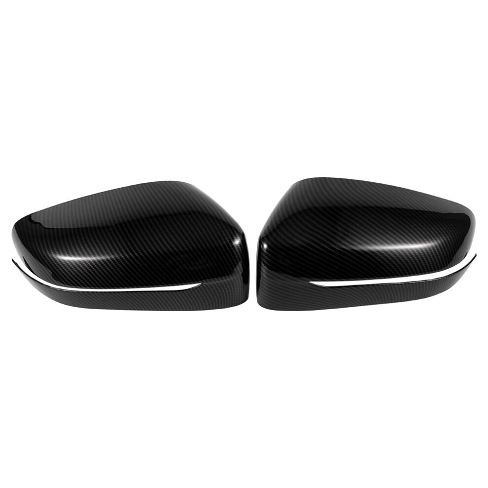 Vehicle Exterior Accessory, Premium Quality Material With Stylish Design, Real Carbon Fiber Pattern Abs Plastic For Mirror Housing Upgrade, Enhanced 9365509859575