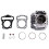 50mm Motorcycle Engine Cylinder Kit Set for  WAVE110I W110-I 130CC 1999-2009 1