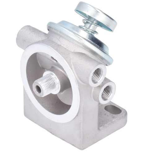 Good Material Fuel Filter Head, Aluminum Alloy Replacement for Cummins4BT3.3B3.3 6B3.3Engines, Designed to Work With OE0450126Specifications, 1
