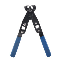 Automotive Clamp Crimping Tool, High Strength Steel Plier With Comfort Grip Handles For Cv Joints Cooling System Repairs And Stainless Steel Band