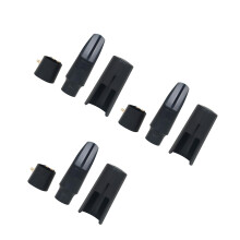 3Sets Kunststoff Alto Sax Mundstück Set Für Anfänger Und Enthusiasten