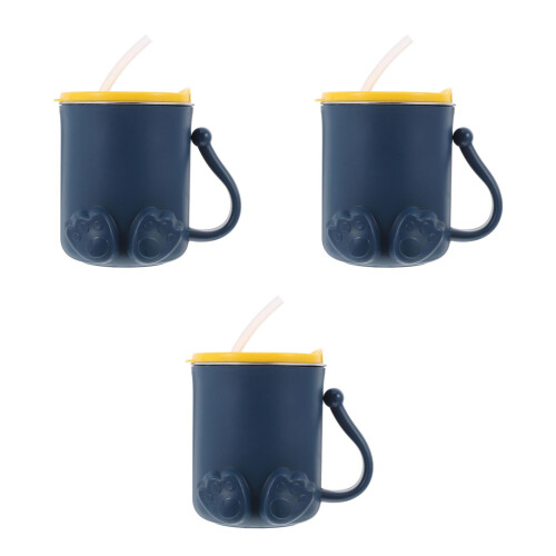 3Stk Trinkbecher Mit Kinder Cartoon
