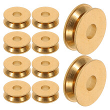 10Pcs Golden Copper Tape Recorder Pulley V- Drive Wheel