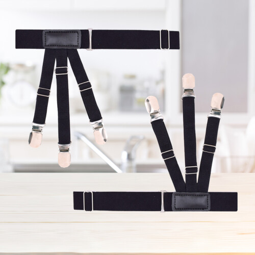 2Pièces Garters Antidérapants, Élastiques Pour Durables 1