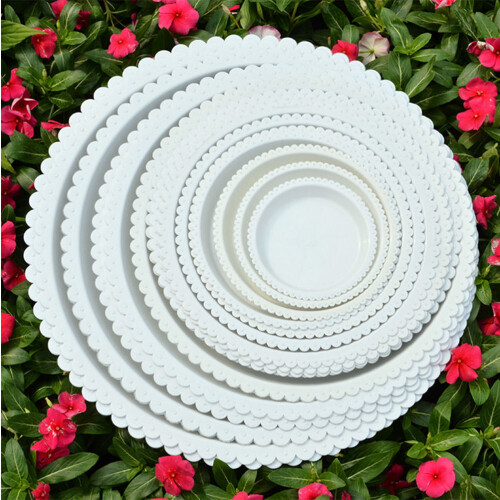 10Pièces Support De Pot En Plastique Pour Plantes Robuste 2