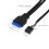 2pcs 60cm Front Case Panel USB3.0+USB3.0+HD Audio Jack  I/O Board+Internal Wire USB Bezel  Case Extension 1