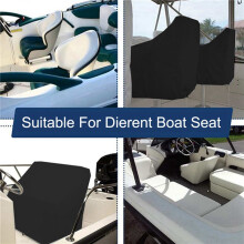 2pcs 56X61X64cm Boat Cover Waterproof Anti UV Dust Elastic Marine Folding Cover Ship Rotate Chair Table Cover
