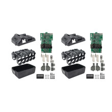 2 set BSL36A18 Li-Ion Battery Case PCB Board Circuit BOX for  HIKOKI 36V 18V MultiVolt MV Li-Ion Battery Housings