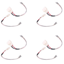 8Pcs Car Tweeter Dash Front Speaker Wire Harness Cable Adapter Fit for Tacoma 2016 2017 2018 2019