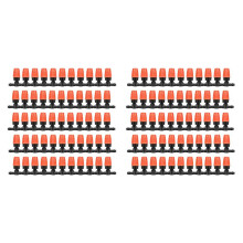 100 Pcs Three-Way Atomizing Nozzle, Adjustable Mist Nozzles, Drip Irrigation Emitters, Greenhouse Watering System