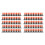 100 Pcs Three-Way Atomizing Nozzle, Adjustable Mist Nozzles, Drip Irrigation Emitters, Greenhouse Watering System 1