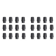 24Pcs Ferrules Compatible with Irons 0.370 Inch Tip Irons Shaft Club Shafts Sleeve Adapter