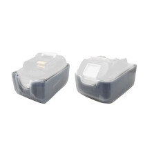 10X Capa Protetora de Bateria de Lítio para  Bl1830 Bl1850 18V Soft Antiqueda Impermeável Antiderrapante Resistente Ao Desgaste