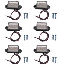 6X 12/ 24V 3 LED Nummernschild Tag Licht Boot RV LKW Anhaenger Innen Lampe