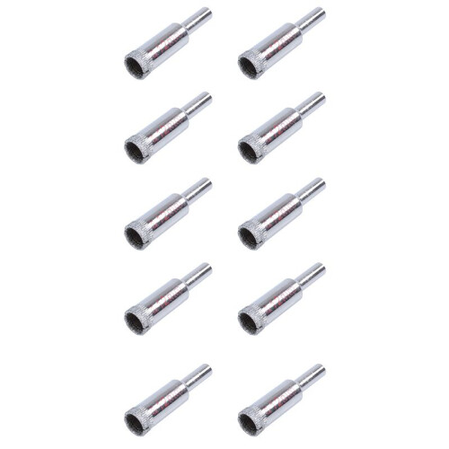 5Pcs 12mm Diamond Tipped Metal Hole Saw Drill Bit for Ceramic Tile Glass