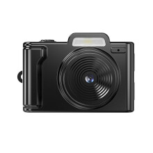 HD 1080P -Kamera mit 0,96 Zoll Bildschirm, Blitzlicht, Sport, Tragbarer Retro-Ultra-Kompakt-Camcorder, Kleiner Videorecorder