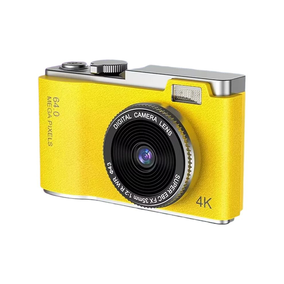 4K Ccd 8X Digital Zoom Digital Camera For Student Compact Digital Photography Camera 180Flip Screen Selfile Camera,A 4711677950104