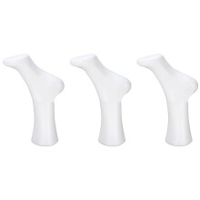 3X Female Legs Feet Foot Mannequin Sock Display Mold Short Stocking, Female