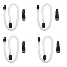 4X Flexible Tube Mund Orgel Pianica Mundstueck Musikinstrument Zubehoer Fuer 32/37 Schluessel Melodica