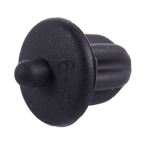 40X Black Rubber 6.35mm Audio Jack PC DVD Microphone Socket Dust Cover 2