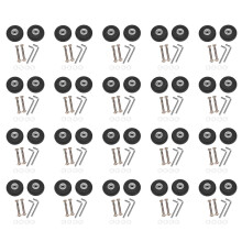 40 Sets of Luggage Suitcase Replacement Wheels Axles Deluxe Repair Tool OD 50mm