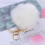 1Fluffy Ball Clé Pendentif Décoratif 4