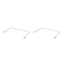 2Sets Vielseitige Weiße Solarpanel Halterung Für LED-Flutlichter Außen