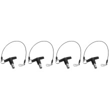 4Stk T- Schnellspanner Kugelsicherung Industriell