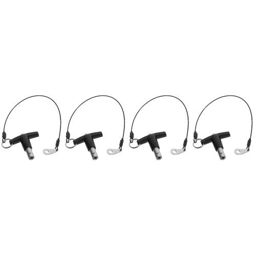 4Stk T- Schnellspanner Kugelsicherung Industriell