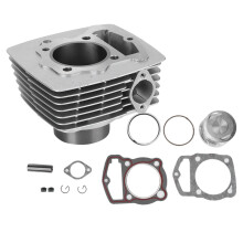 Precision Engine Component Set for63.5mm Applications, Long Service Life Aluminum Piston Assembly with Rust-Resistant Finish, Simple Design for